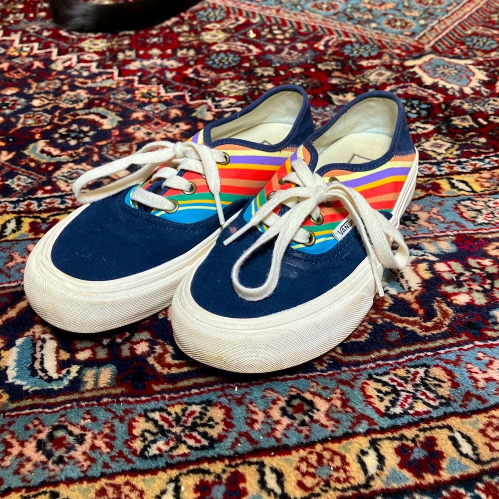 Vans Sf Retro Stripes Era. Mens 5.5 W 7.0